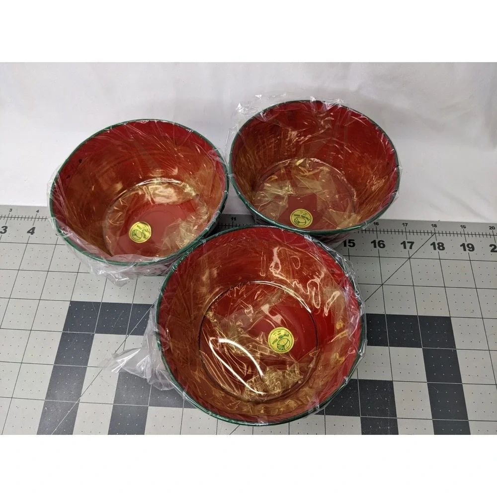 Pacific Rim Metal Pail Bucket Mailbox‎ Planter Decoration Lot
